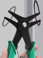 Aguja De Anillo Snap Dual Propósito Herramienta Para Eliminar Y Reasumir Anillos Internos Y Externos De Acero Inoxidable Verde - details 2