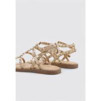 Limma DIPS Sandalia Plana Mujer Beige - details 2