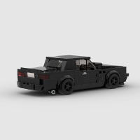 Modelo De Coche De Carreras Roadster Bloques De Construcción Pequeños Para Niños Juguete DIY Regalo Compatible Con MOC - details 1