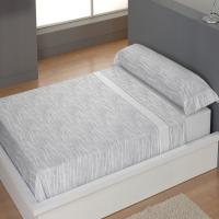 CARPE DIEM Juego de Sábanas de Microfibra Estampada Mod. CALELLI Color Gris - Conjunto de Ropa de Cama 3 o 4 Piezas para Cama 90, 105, 135, 150, 150/160  y 180 cm, Suaves, Transpirables y Confortables, Válidos para Colchones hasta 28 cm de Grosor - details 0
