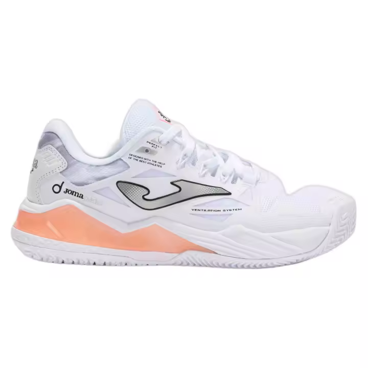 Zapatillas Joma modelo Spin Lady 2502 Blanco - 1