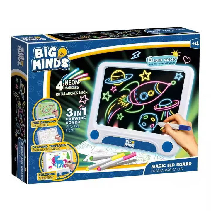 Pizarra de dibujo Neon LED Multimedia educativo Worldbrands WORLDBRANDS - 1