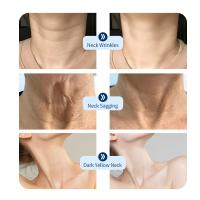 Máscara De Elevación Del Cuello Dispositivo De Belleza Del Cuello Rejuvenecimiento De La Piel Tensión Anti-Edad Blanqueamiento Tone USB CABLE Fuente De Alimentación Electrónica Plástico - details 8