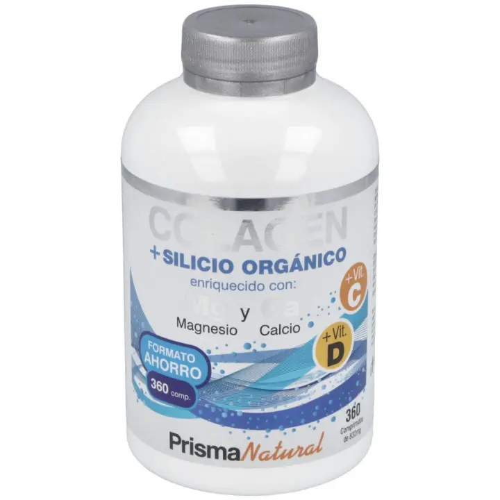 Prisma Natural Colágeno Porcino + Silicio Orgánico 360Comp. - 1