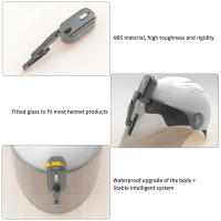 Limpia-helos Recargable Para Motocicleta Universal Impermeable Compatible Con La Mayoría De Los Visores Accesorio Para Casco - details 9