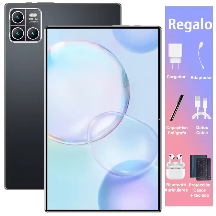 2025 Versión Global,16GB + 1TB,Tablet Android 5G, 14 Núcleos,Nueva Red, 20000mAh, 10,1 Pulgadas, Android 13,0, Wifi - 1