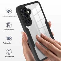 Funda Transparente Incluyente 360 Para Samsung Galaxy S24 S23 S21 S20 FE Anti-Scratch Anti- Huella Y Resistente Al Polvo - details 2
