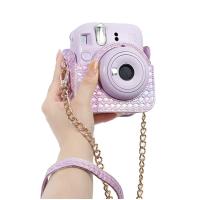 Set De Bolsos Tejidos Coloridos Para Instax Mini 12 Funda Portátil De PU Con Correa De Hombro Kit De Álbum Accesorios Para Cámara Instantánea - details 3