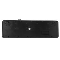 Teclado Para Visión Baja Negro Con Teclas De Impresión Gruesa Y Teclado Conexión USB Cableado Para Ancianos 104 Teclas - details 7