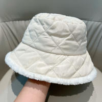 Gorra De Algodón Invierno Gorra Ligera Y Caliente Gorra De Basinal Moda Versátil Plegable Gorra De Plush Para Mujer Gorra De Panama De Pollo - details 2