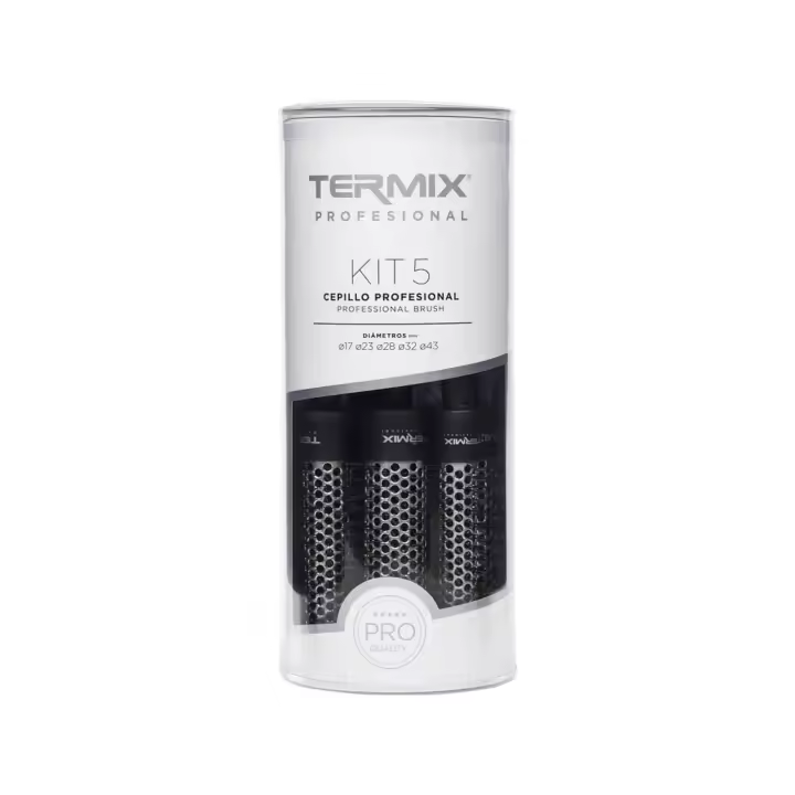 KIT 5 CEPILLOS PROFESIONAL TERMIX - 1
