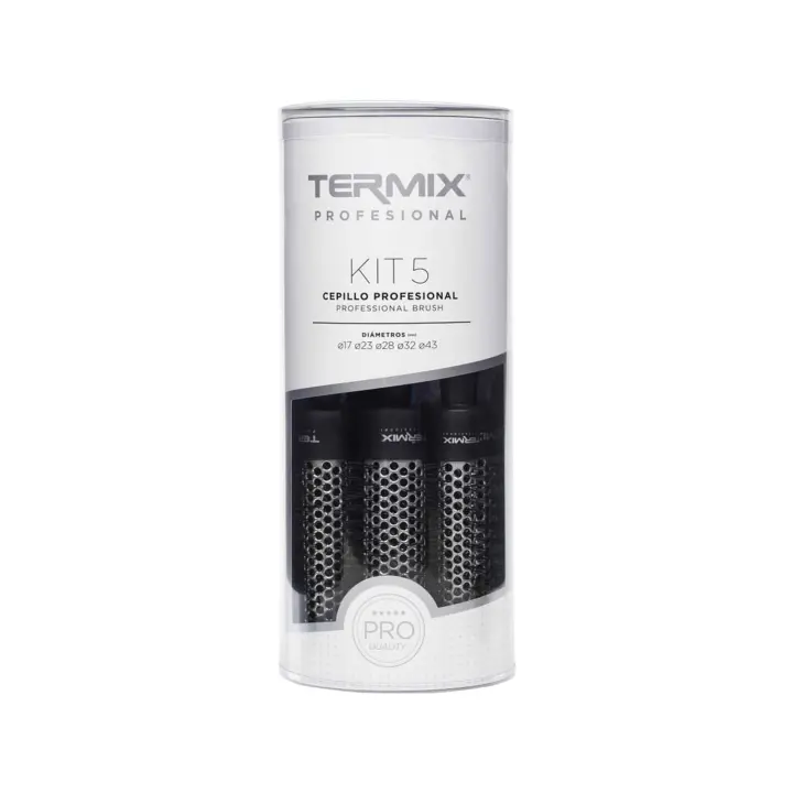 KIT 5 CEPILLOS PROFESIONAL TERMIX - 1