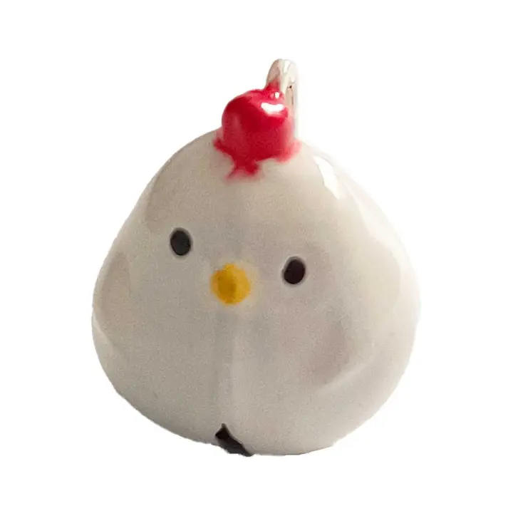 Cascabel Decorativo Metálico – Tamaño Mini – Bell – Animales Granja – Pollo – Gallina – Chicken – Música para tu Ropa y Complementos – 1,8 x 1,8 cm. – Moda The Happy Patch - 1