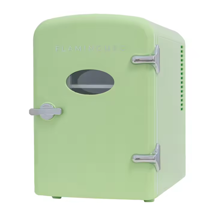 Flamingueo Nevera Pequeña - Mini Nevera 4L Nevera 12V/220V Mini Neveras Para Habitación Función Frío y Calor Nevera Cosmeticos Nevera Skincare - 1