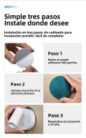 Lámpara De Noche LED Recargable USB Con Interruptor Táctil 3 Colores Luz De Pared Para Decoración De Dormitorio Sin Baterías Incluidas - details 8