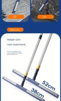 Limpia Vidrio Mágico Multifuncional De Silicona Telescopio Escobilla Para Baño Y Cocina Eficiente Limpieza Seco Húmedo - details 13