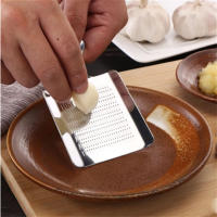 Molinillo De Ajo Y Jengibre En Acero Inoxidable Herramienta De Cocina Para Frutas Vegetales Y Raíces Eco-amigable Y Resistente Al Desgaste - details 3