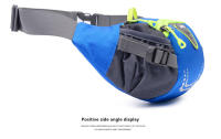 Bolsa De Cintura Para Ciclismo Running Pesca Senderismo Deporte Fitness Con Bolsillo Para Botella De Agua PU Unisex - details 18