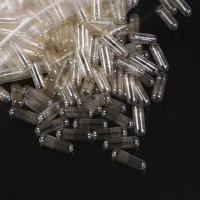 100Pcs Cápsulas Vacías De Gelatina Dura Tamaño 1# 0# 00# Transparentes Para Medicamentos Cápsulas De Píldora Vacías - details 6