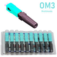 Conector SC OM3 para fibra óptica multimodo. Conector rápido o de campo.  No necesita fusionadora. TRICOM - details 0