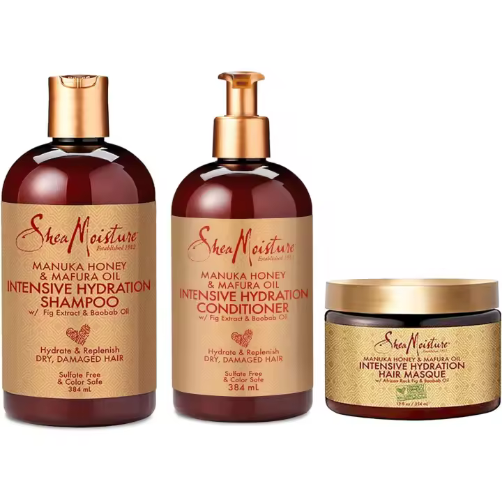 Shea Moisture Manuka Honey & Mafura Oil Intensive Hydration Combination Set - 1
