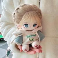 Muñeca De Algodón Rosa De 20cm Juguete De Peluche Kawaii Para Niñas Muñeca Personalizable Para Fiestas De Cumpleaños DIY Cosplay Unisex - details 10