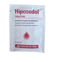 Hiposudol Toallitas,10  toallitas, Regulación de la transpiración excesiva de axilas, manos y pies - details 3