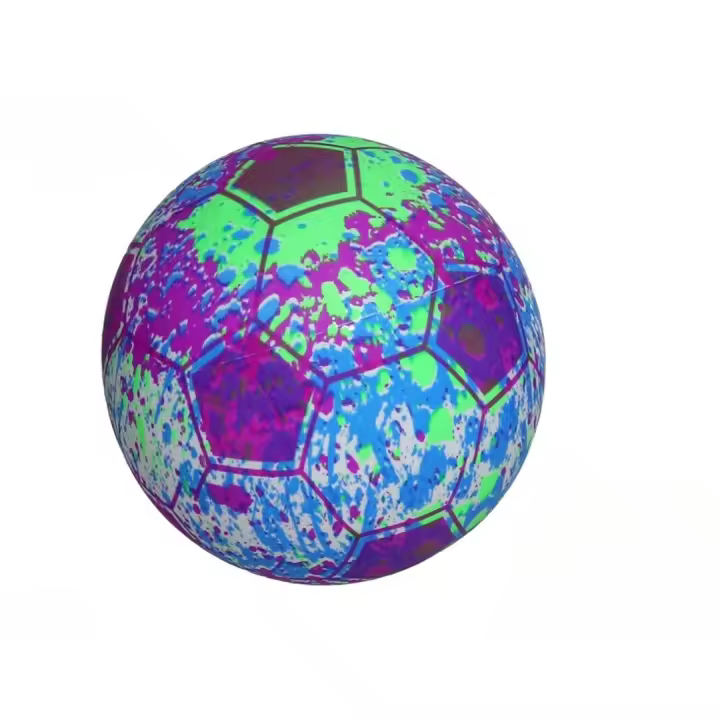 Gerimport Pelota Fútbol Classic pintada 22 cm - 1