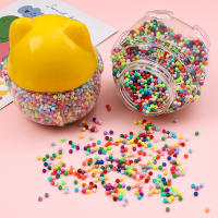 30G Sobre 900Pcs De Cuentas Redondas De Acrílico De Colores Sólidos Para Manualidades DIY Joyería Pendientes Collares Accesorios - details 7