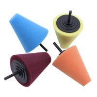 Cono De Pulido De Bola Para Automóvil Esponja De Pulido Y Lijado Para Herramienta De Pulido Y Lijado De Rueda De Coche Utilizado Con Taladro Eléctrico - details 4