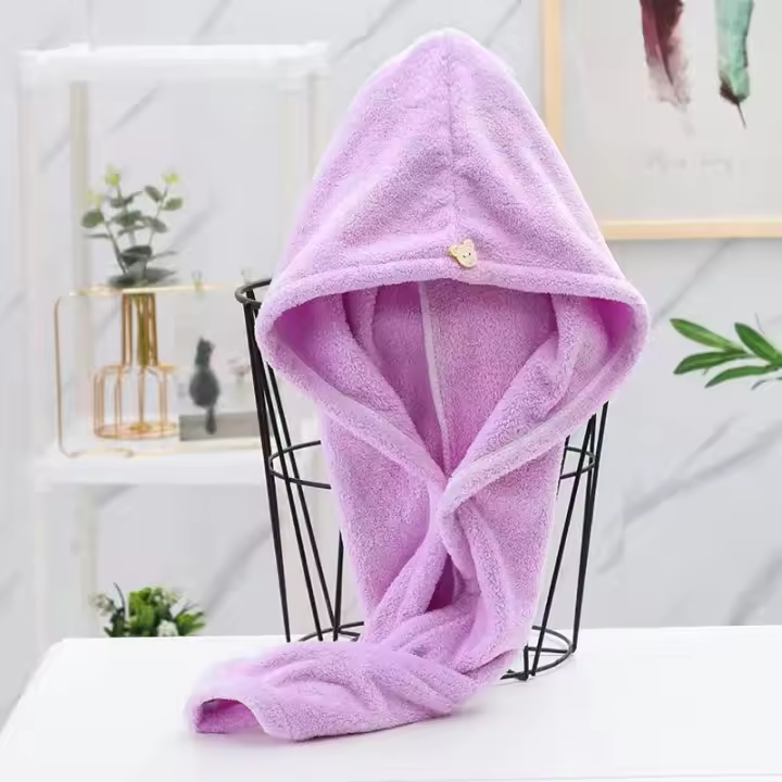 Toallas De Microfibra Para Secado Rápido 10Pcs Con Hebilla Para Baño Y Sauna Accesorios De Baño Para Enfermería Capa De Cuidado Personal Hechas De Poliéster/Celulosa - 1