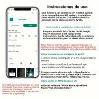 Cámara Endoscópica Android 7MM 3 EN1 Micro USB Tipo C Mini Cámara Impermeable Con LED Para Inspección De Coche Compatible Con HUAWEI XIAOMI PC - details 2