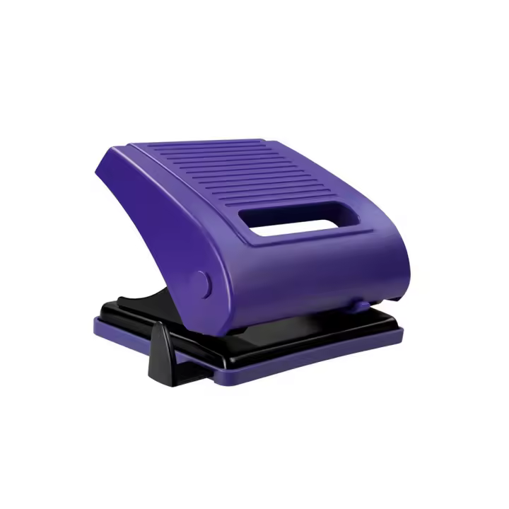Perforadora Milan para Papel Azul - Taladro Metálico - Alta Resistencia - 1