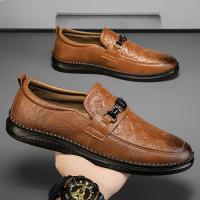 Zapatos De Cuero De Alta Calidad Para Hombre Loafers Italianos De Lujo Casual Transpirables Zapatos De Vestir Slip-on Para Conducir - details 13