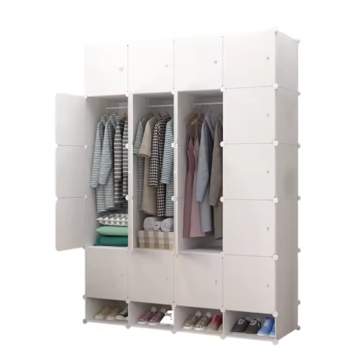 MAGIC SELECT Armario Modular, Estantería de Módulos, Organizador Modular de Ropa Ropero para Hogar, Estante de Almacenamiento para Dormitorio - 1