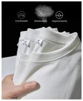 Camiseta De Algodón 100% Para Hombre OLYMPIA Verano 2023 Estilo Casual Cuello Redondo Alta Calidad Tops Clásicos Para El Gimnasio - details 4