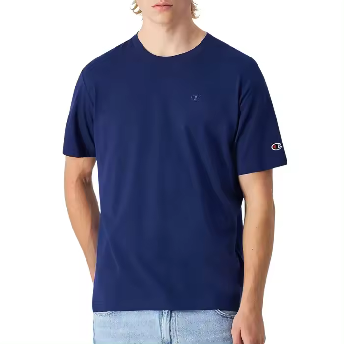 Camiseta Men Manga Corta Champion 0278 V25 Marino Chccmv2578Ad - 1