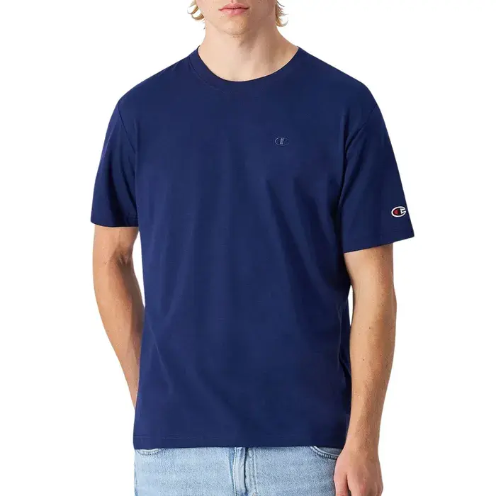 Camiseta Men Manga Corta Champion 0278 V25 Marino Chccmv2578Ad - 1
