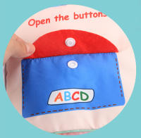 Libro De Tela Suave 3D Para Bebé Juguete Educativo Montessori Primera Edición Colorido Aprendizaje De Habilidades Básicas De La Vida Infantil - details 14