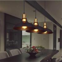 Vintage Conjunto de 2 lámparas colgantes, 2 lámparas Industriales, lámpara de Techo de iluminación interior vintage, Cocina, Salón - details 1