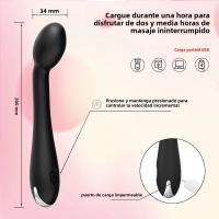 Vibrador De 12 Velocidades Con Punto G En Silicone - Masajeador De Prostata Para Mujeres, Estimulador Silencioso Recargable Por USB Juguetes Sexuales Adultos - details 6