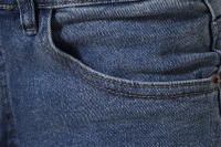 Pantalones rectos microelásticos informales de moda lavados de mezclilla personalizados para hombres nuevos de primavera y otoño - details 14