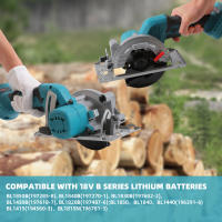 Sierra Circular Inalámbrica Sin Escobillas 5" (125mm) - Compatible con Baterías Makita 18V, Multiusos, Portátil - details 0