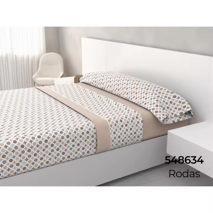 Juego de sábanas de Verano Lisas. Ropa de Cama Juego de 3 Piezas, 100% Microfibra. Modernas - 1