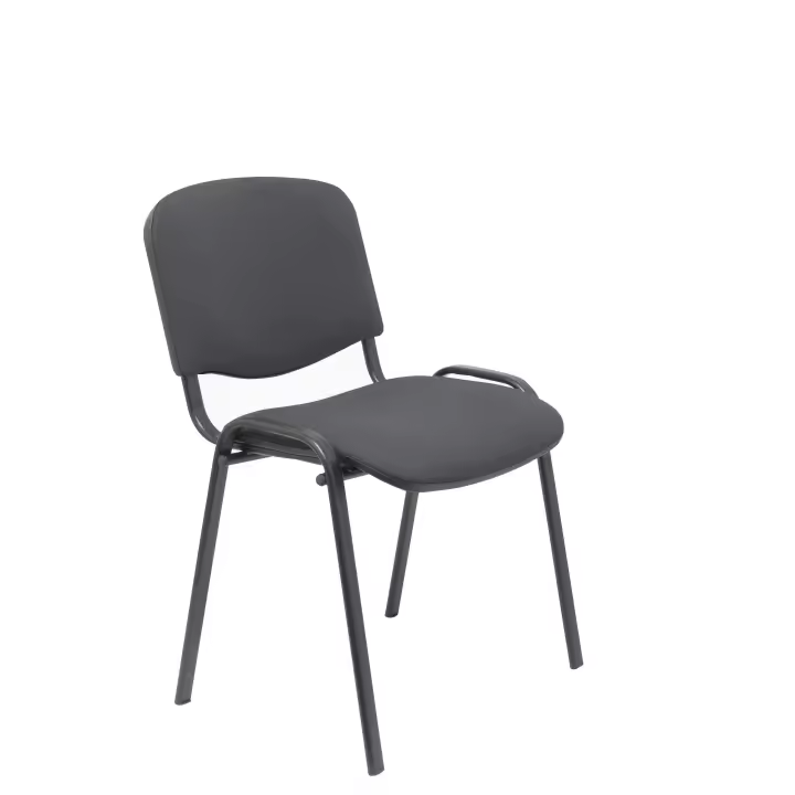 Piqueras Y Crespo - Pack 4 Sillas Alcaraz Bali Gris Oscuro Ergonómicas y Apilables - 1