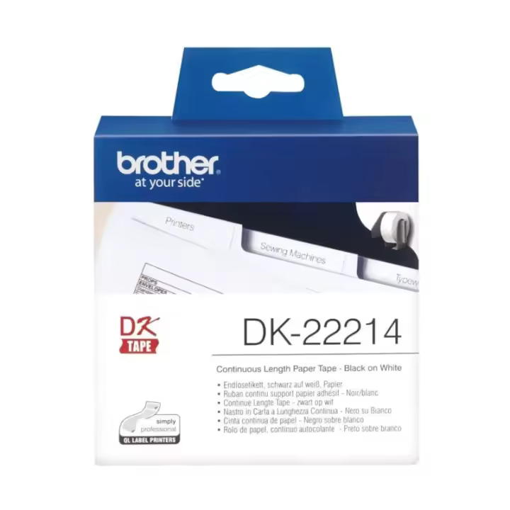 Brother Cinta DK22214 Papel Térmico Continuo 12mm - 1