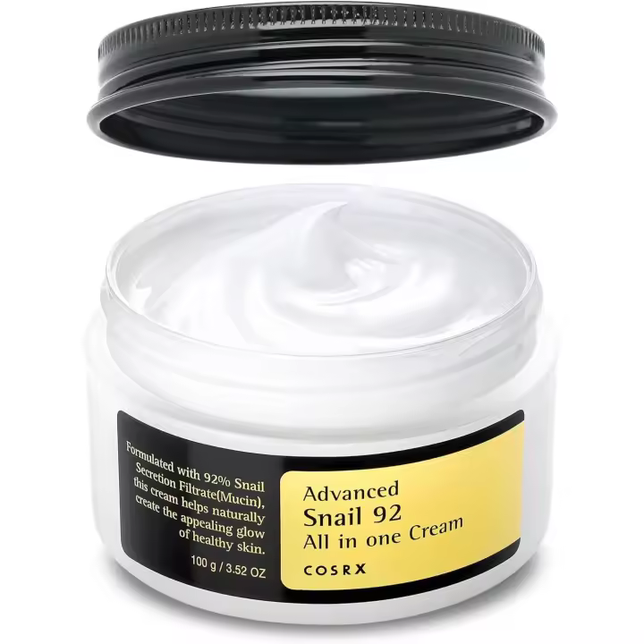 COSRX Advanced Snail 92 All in One Cream – Crema Hidratante Reparadora con 92% de Mucina de Caracol – 100g - 1