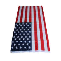 Bandera Estadounidense 150x90cm De Alta Calidad Poliéster Doble Cara Con Ganchos USA Flag Para Uso Nacional - details 4