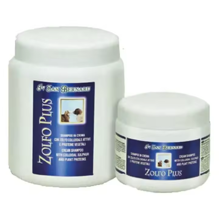 Iv San Bernard Champú En Crema Mineral Complex Zolfo Plus Para Animales 1l - 1