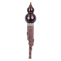 Flute De Cúpula C-Key Con Tres Tonos Y Tubos Platinados De Cobre En Aluminio Instrumento Tradicional Chino Para Música - details 8